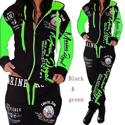 Hooded sweater suit