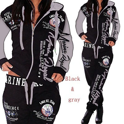 Hooded sweater suit