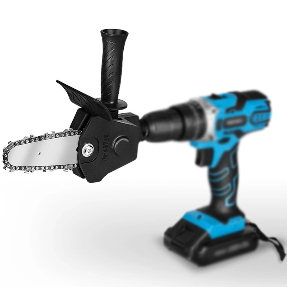 Electric Hand Drill To Chainsaw Conversion Head Pruning