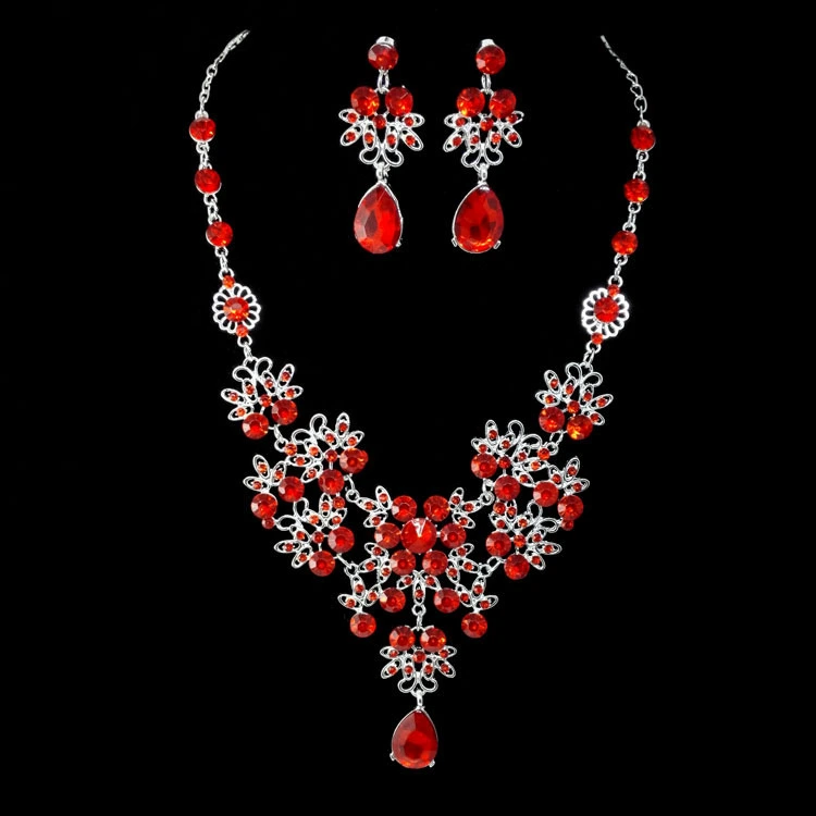 New Bridal Necklace Headpiece Set Of Three