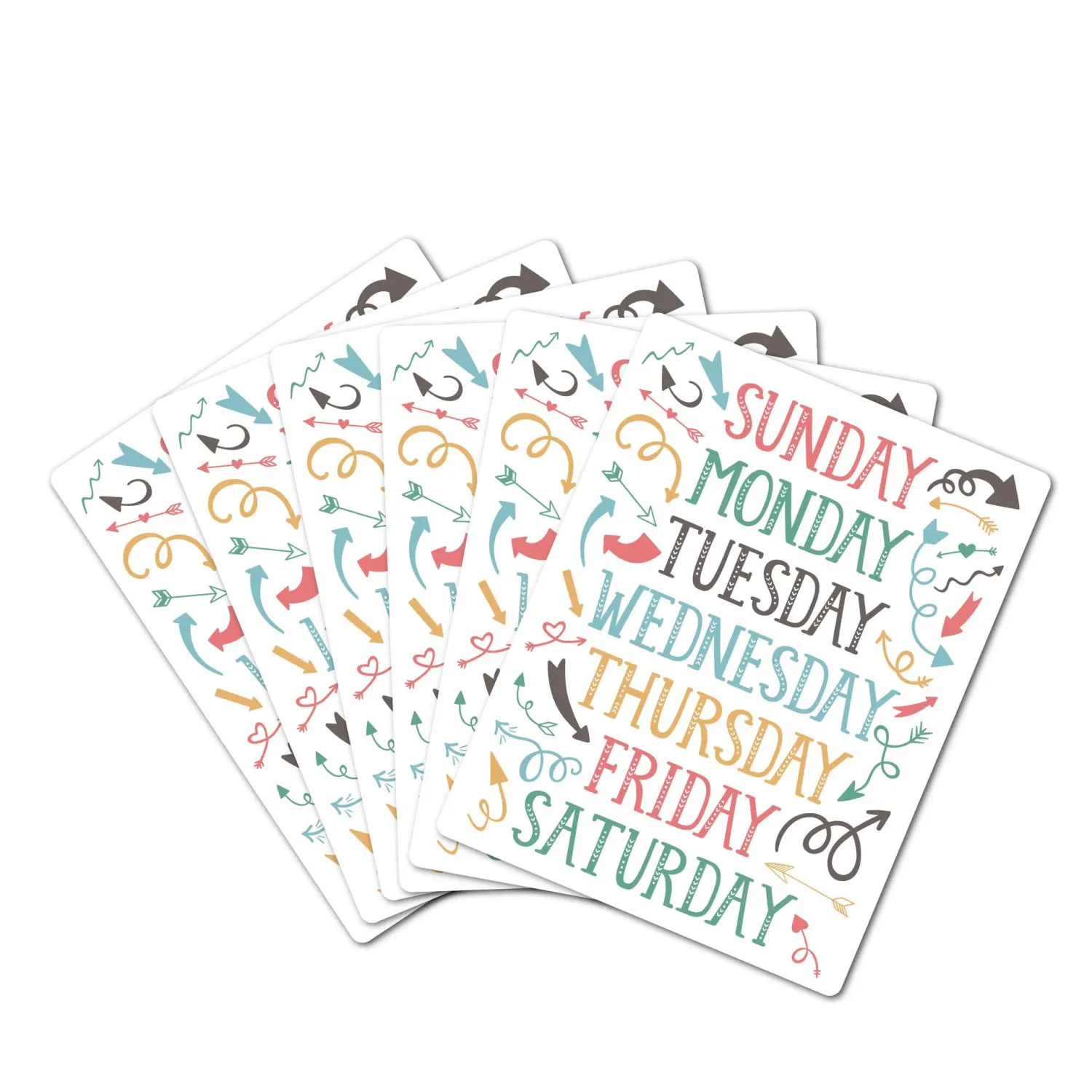 Creative Handbooks English Week Label Sticker