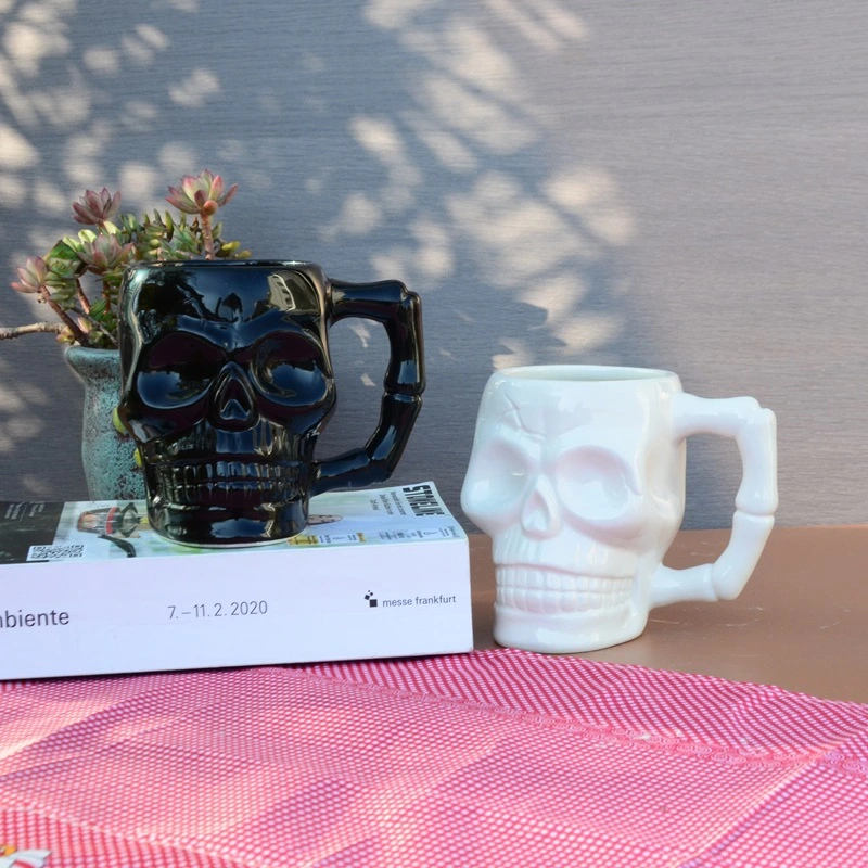 Creative Skull Stereo Ceramic Mug Halloween