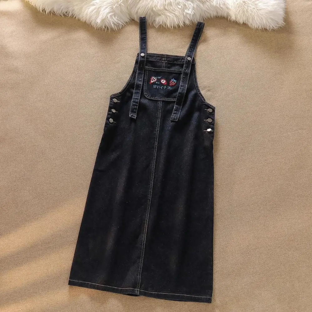 Dungaree Dress Woman Dress