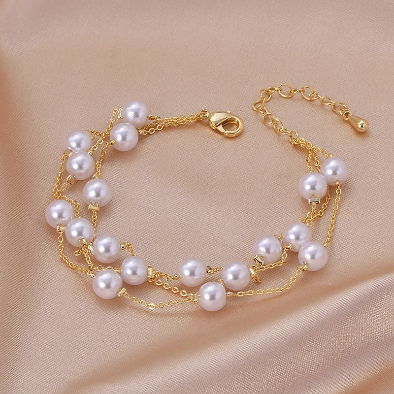 Design Pearl Bracelet With Personality