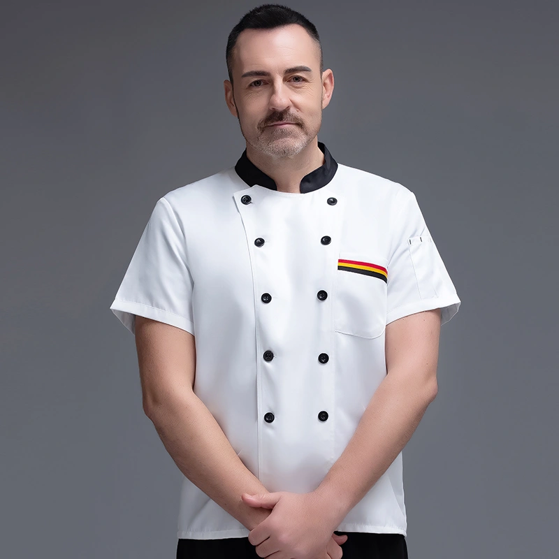 Chef's Overalls Short Sleeves For Men And Women In Summer