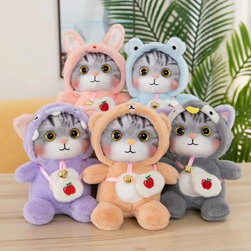 Changing Into A Cat Plush Toy Doll