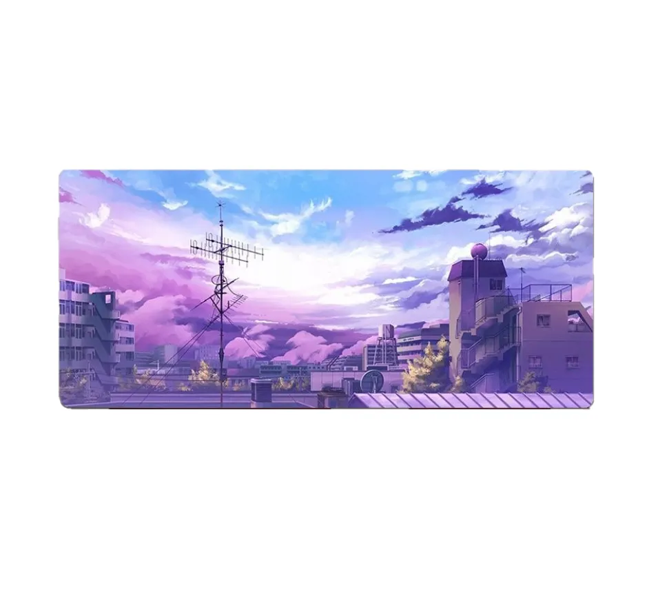 Printed Scientific And Technological Pattern Mouse Pad