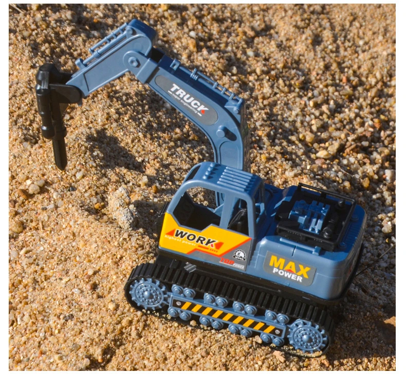 Model Of Electric Two-way Remote Control Engineering Vehicle For Children Excavator