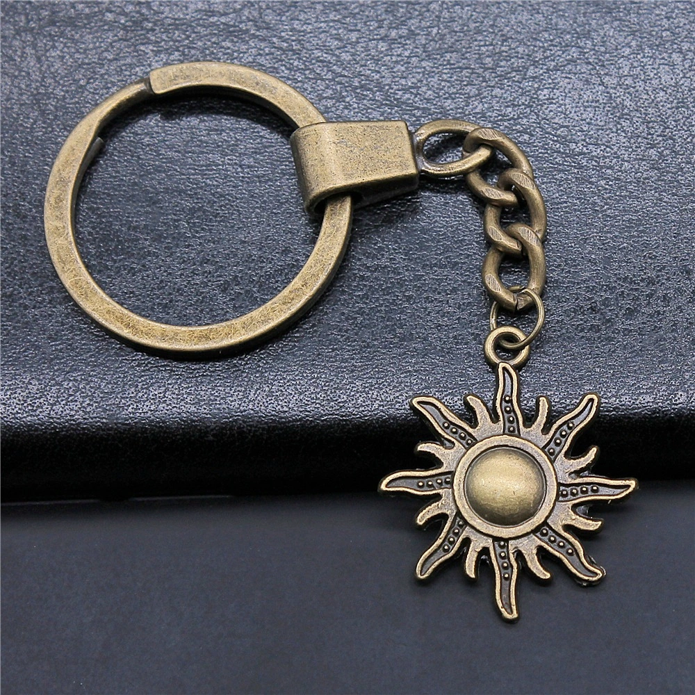 Creative Sun Pendant Keychain Pendant Gift