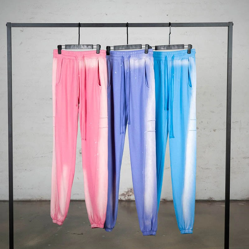 Pure Cotton Terry Hip Hop Street Dance Drawstring Trousers