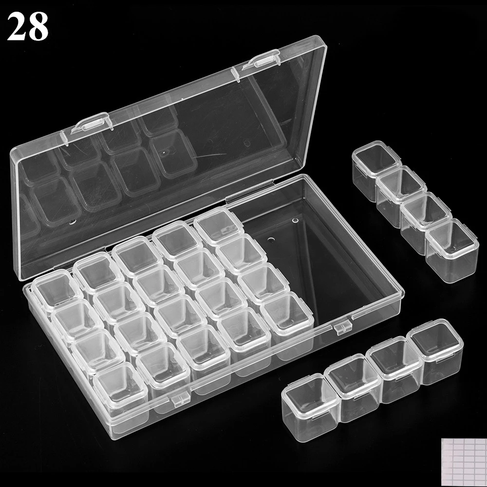 Nail Enhancement Jewelry Beading Storage Box