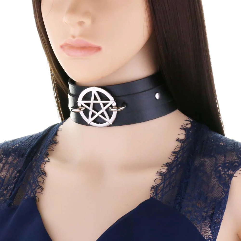 Sexy Double Pentagram Necklace Cover