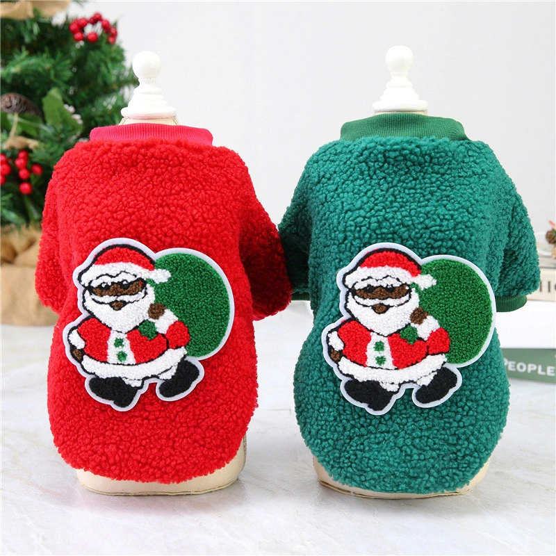 Autumn And Winter Small Medium-sized Christmas Pet Clothing