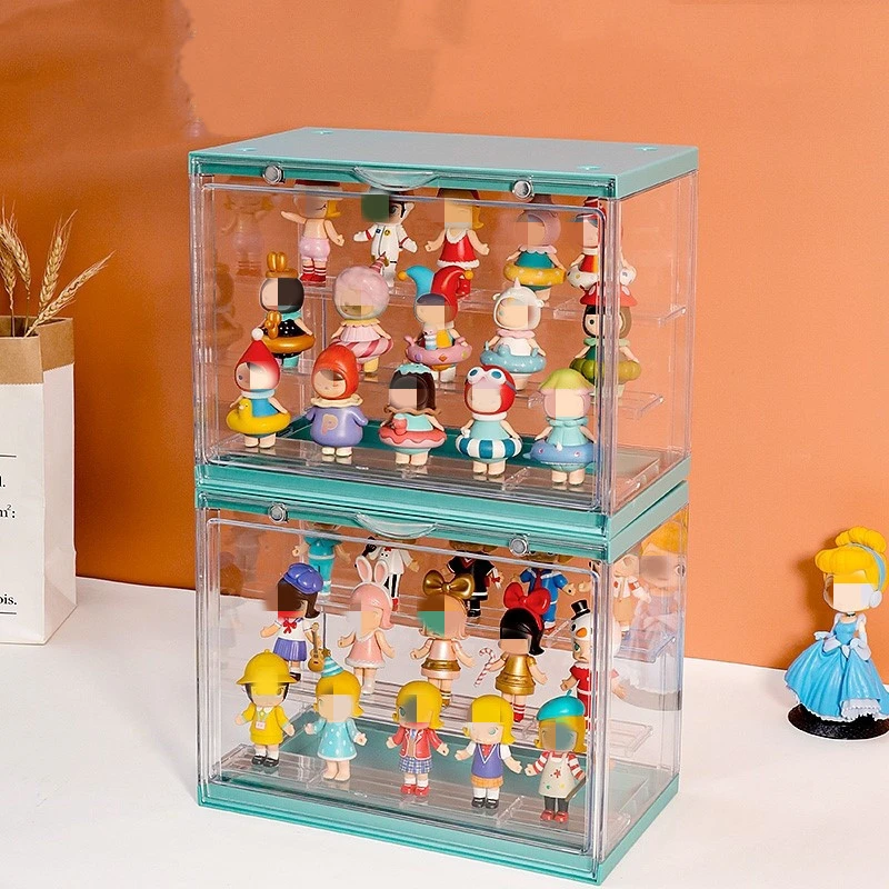 Blind Box Storage Display Shelf Dustproof Acrylic Transparen