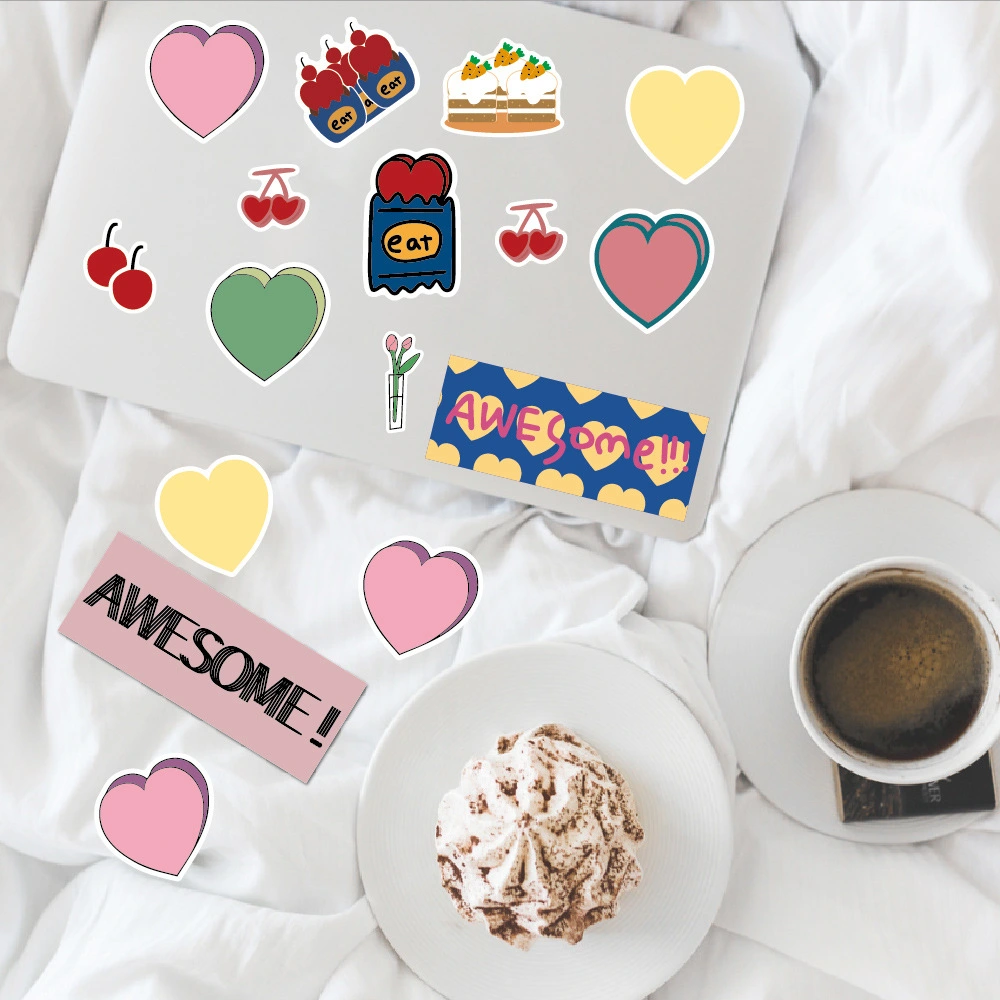 Love Cute Notebook Hand Account Sticker