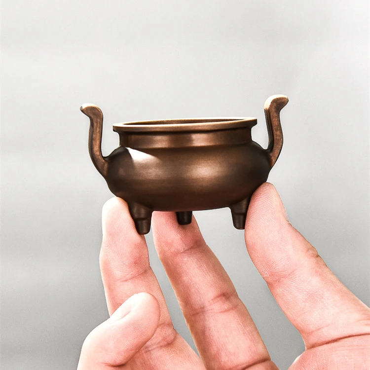 Home Indoor Simple Brass Incense Burner