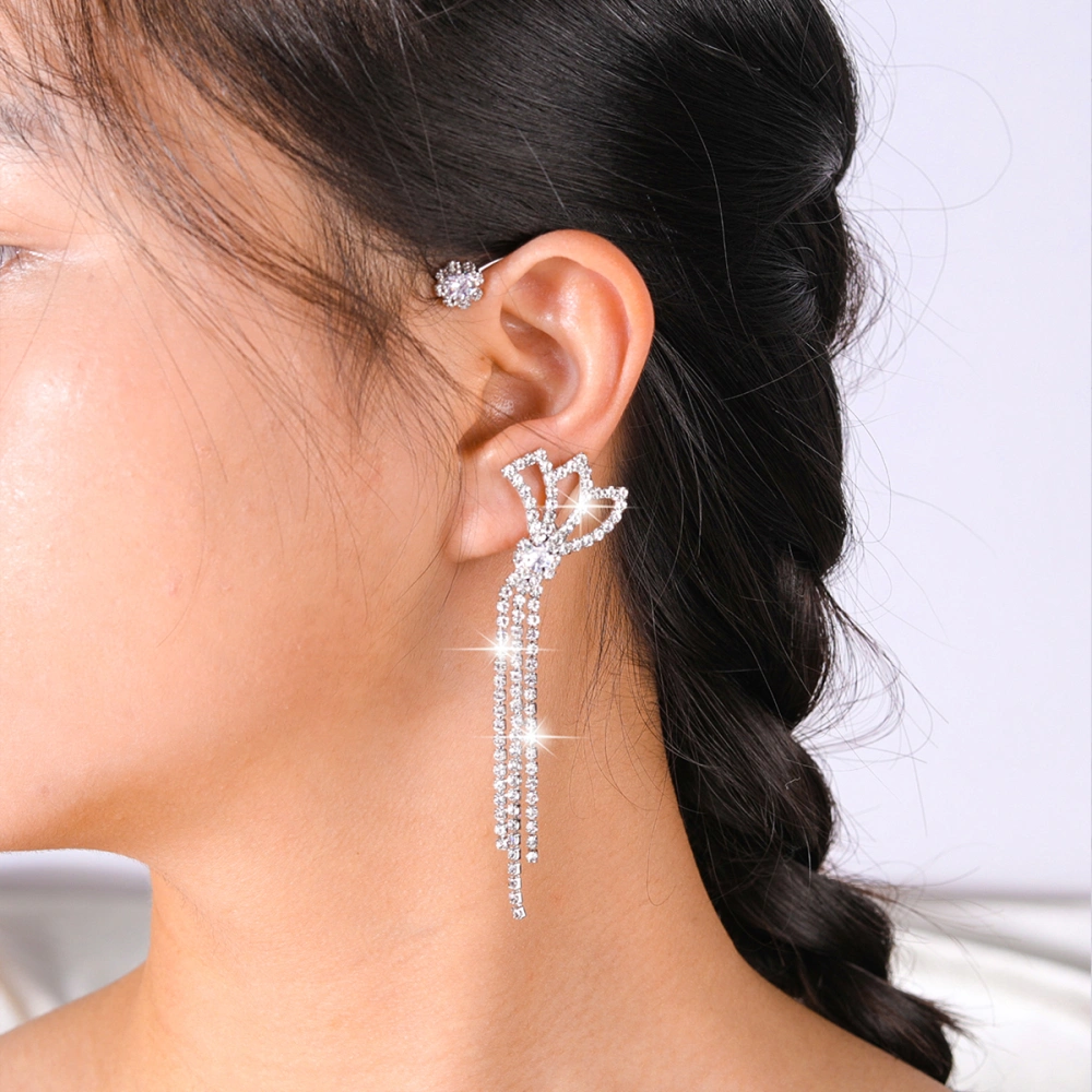 Tassel Temperament All-match Lady Design Earrings