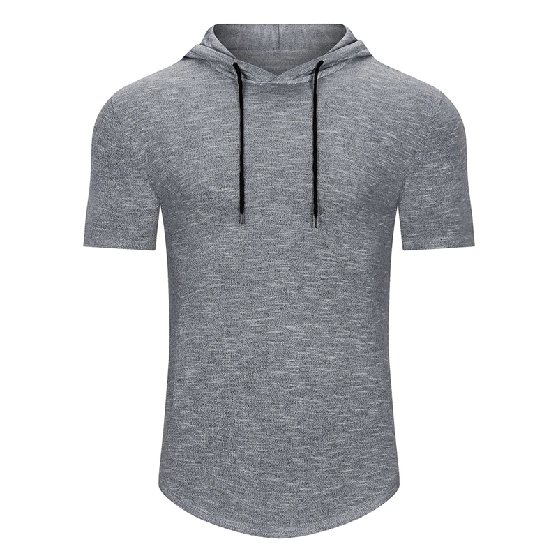Breathable Men Hoodie T-shirts Summer Camo Casual Men T-Shirt