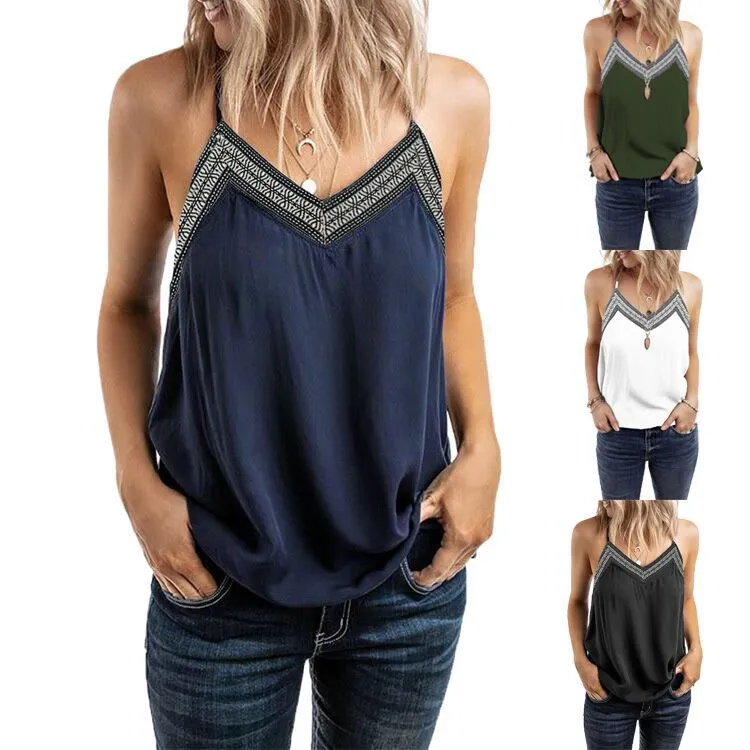 Women's Sleeveless Vest Women's Off Shoulder Top