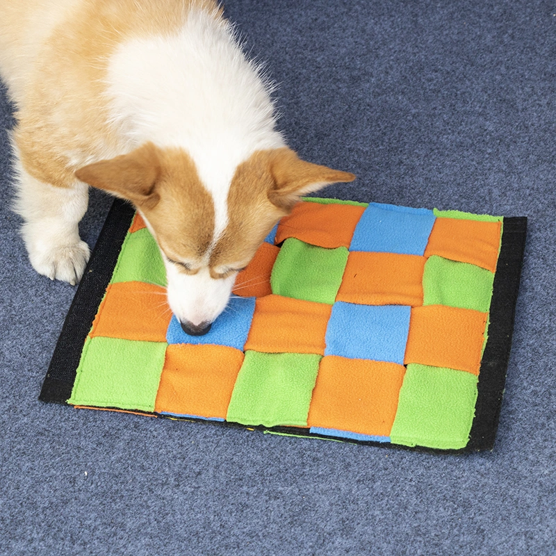 Multi-functional Double-sided Pet Sniffing Roller Dog Board Sniffing Puzzle Toy Slow Food Training Blanket