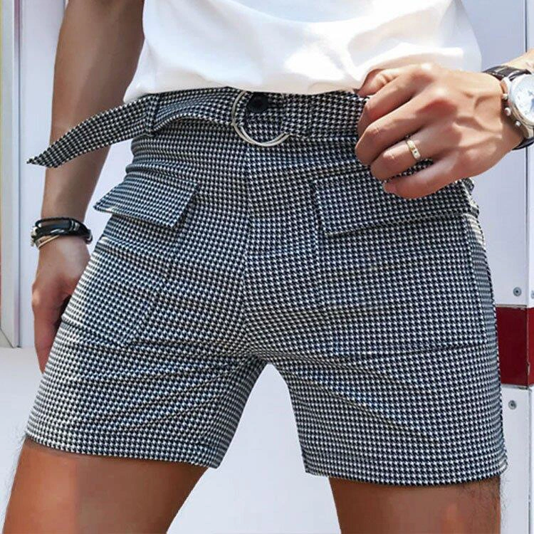 Fashion Non-Stretch Big Pocket Vintage Shorts