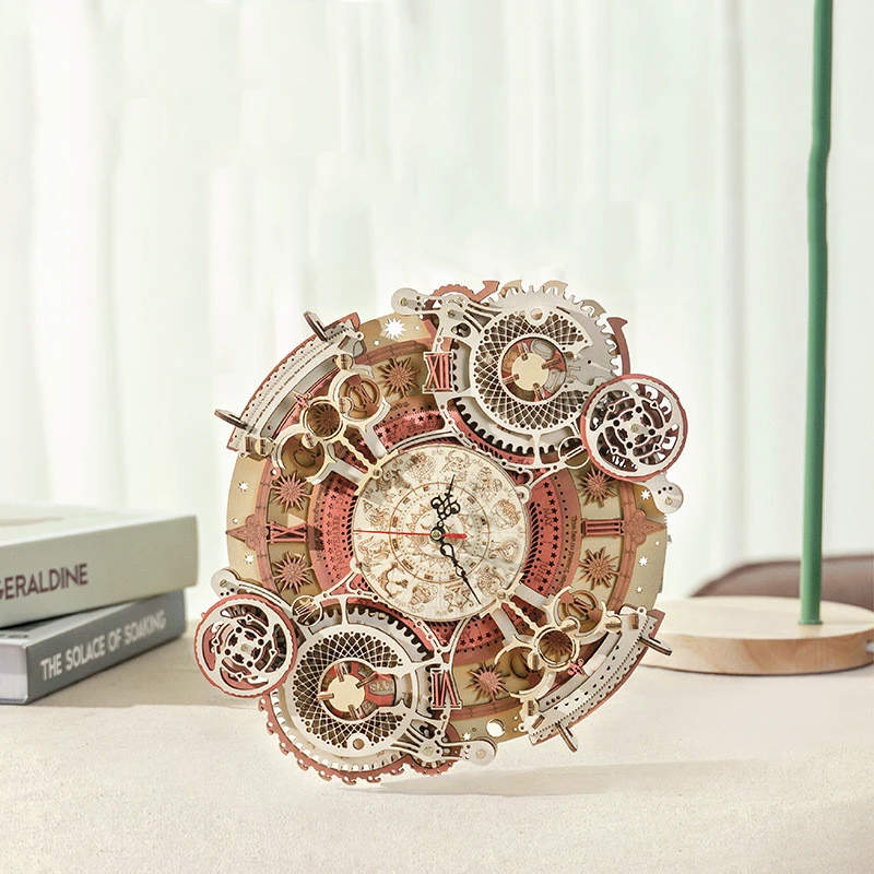 Time Engine Calendar Creative Desktop Clock Pendant