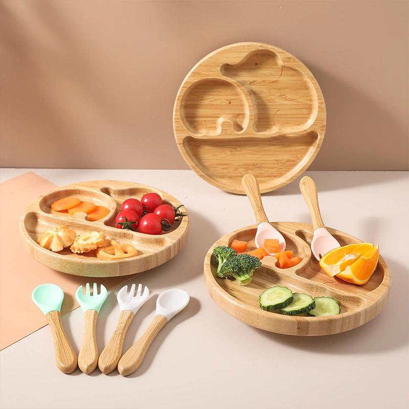 Wooden Feeding Bowls For Children