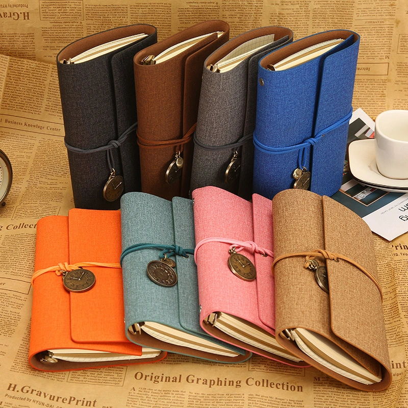 A6 Loose Leaf Vintage Style Bandage Creative Diary Ledger