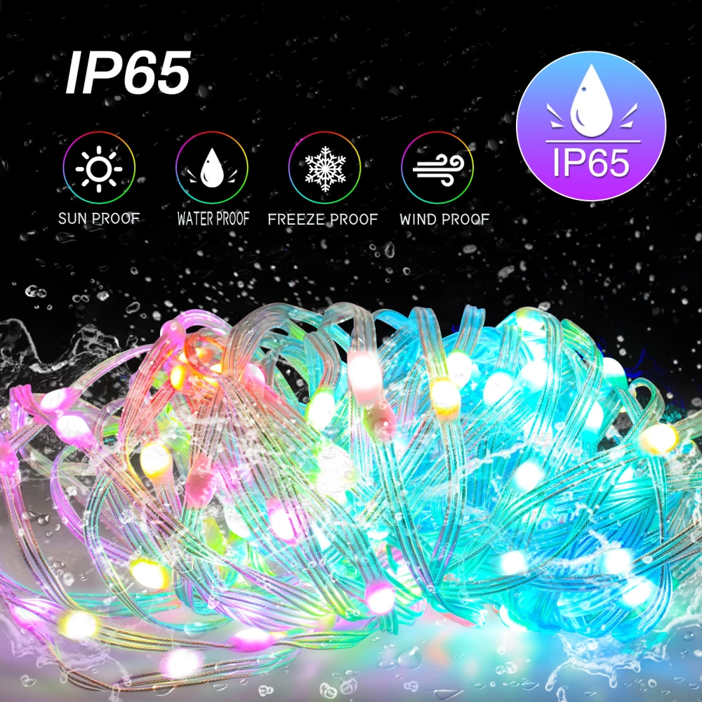 Magic RGB Christmas Tree Lights String