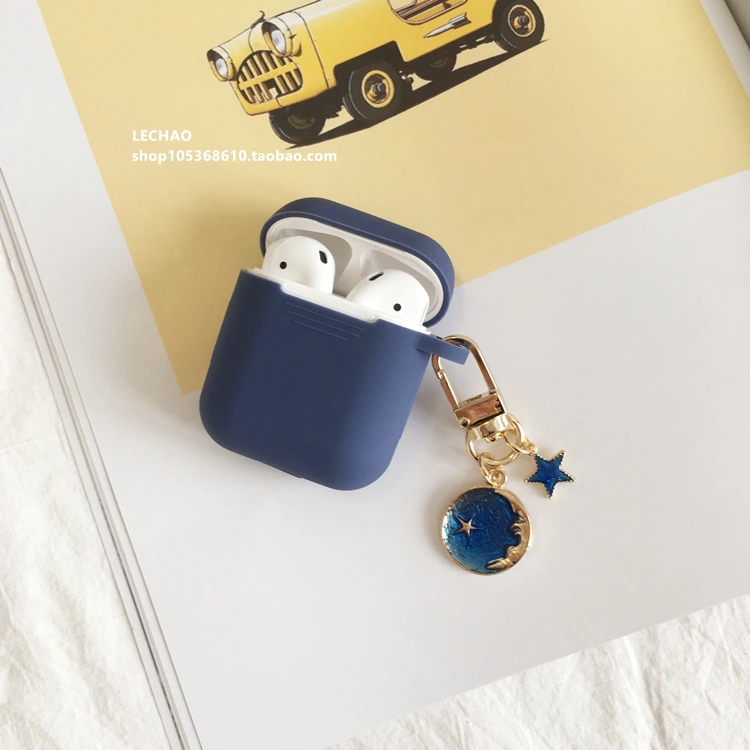 Blue Starry Sky Pendant Bluetooth Headset Cover