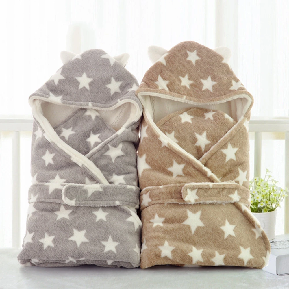 Printed Baby Swaddle Thickened Baby