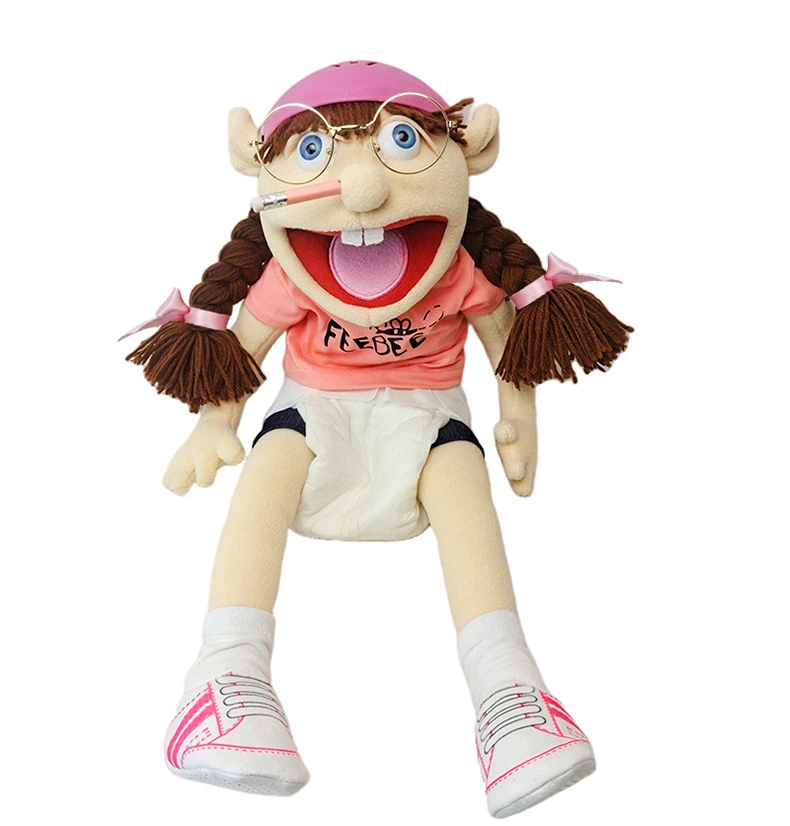 Cartoon Character Finger Puppet Plush Toys