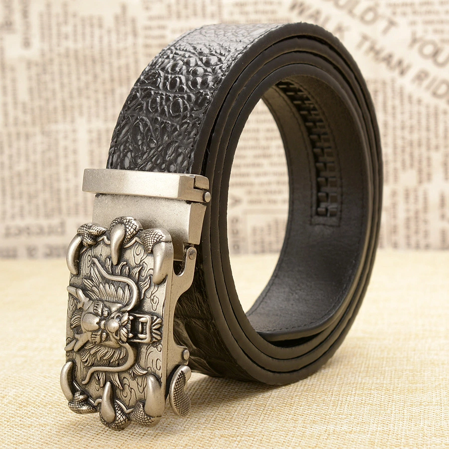 Men's Retro Leather Casual Automatic Belt