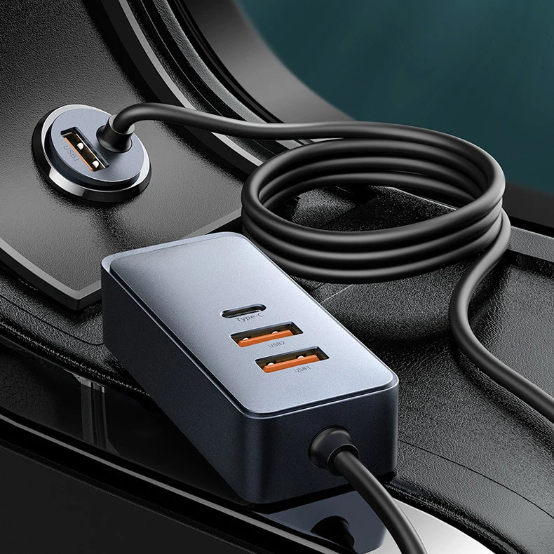 Multi Function Fast Charging Of Vehicle Charging Cigarette Lighter