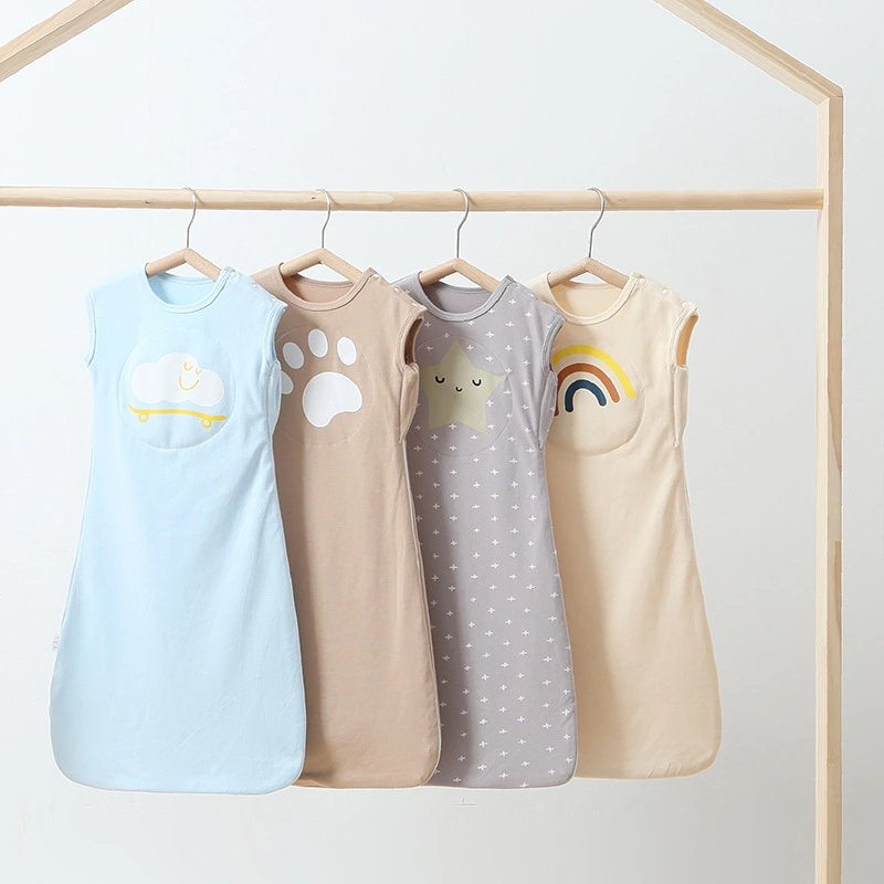 Baby Sleeping Bag Cotton Soft Skin Friendly Vest Sleeping