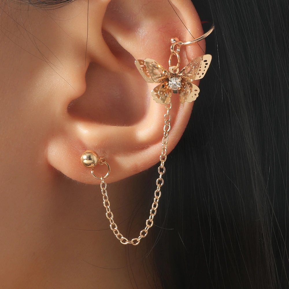 No Pierced Ear Clip Set Creative Simple Alloy