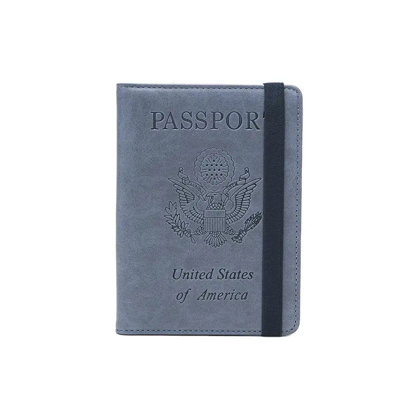 RFID Passport Jacket Multi-function Card Document Bag