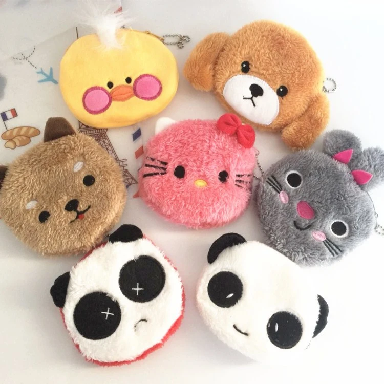 Cute Plush Small Coin Purse Mini