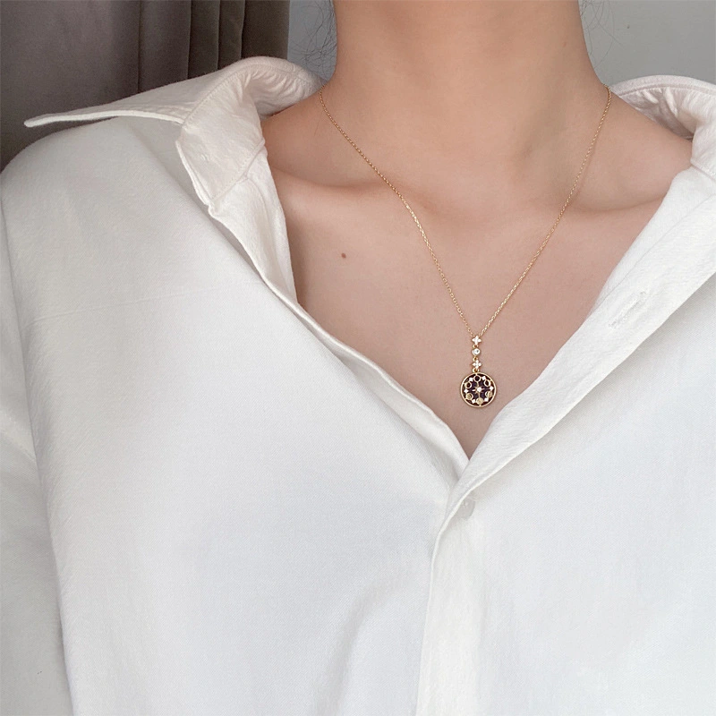 Necklace Personality Light Silver Temperament Female Chain