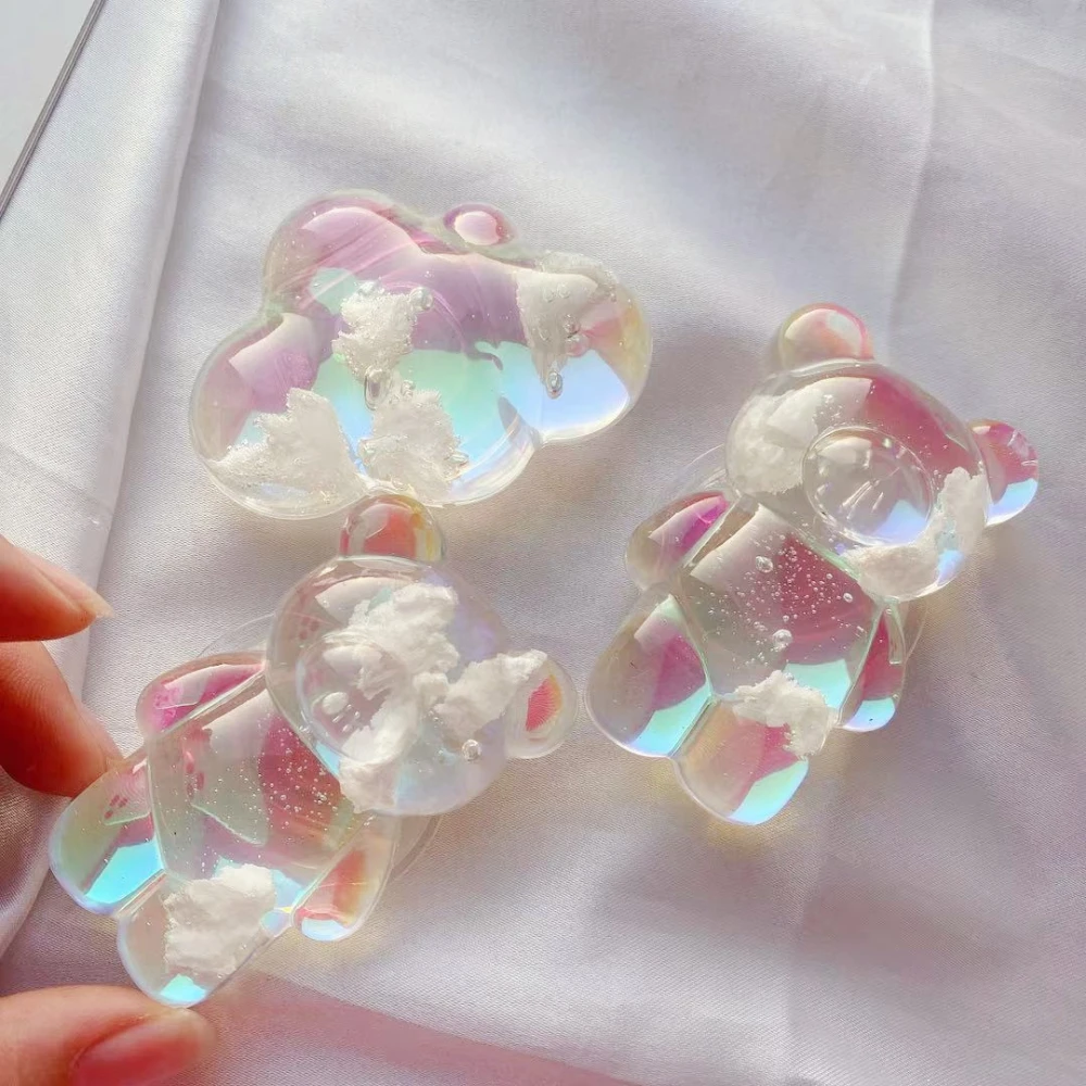 Three-dimensional Colorful Bear Bubble Airbag Bracket