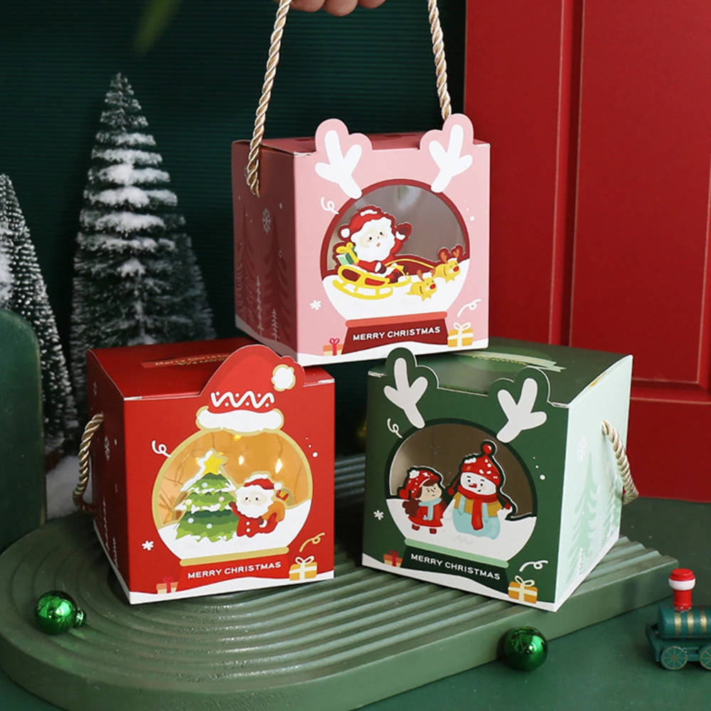 Christmas Box Creative Handheldcarton