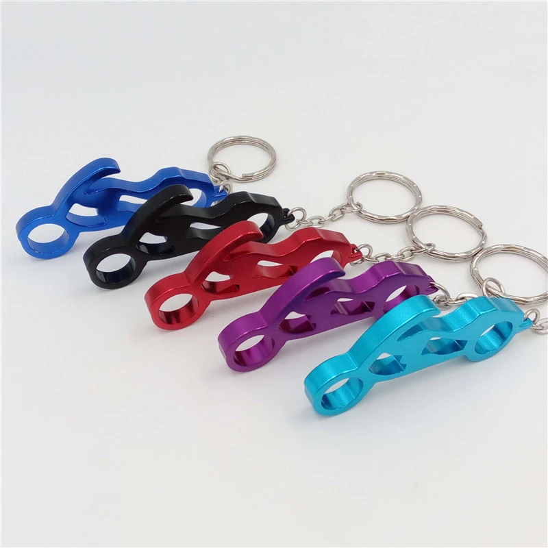 Multifunction Outdoor EDC Opener Motorbike Keychain Keyring