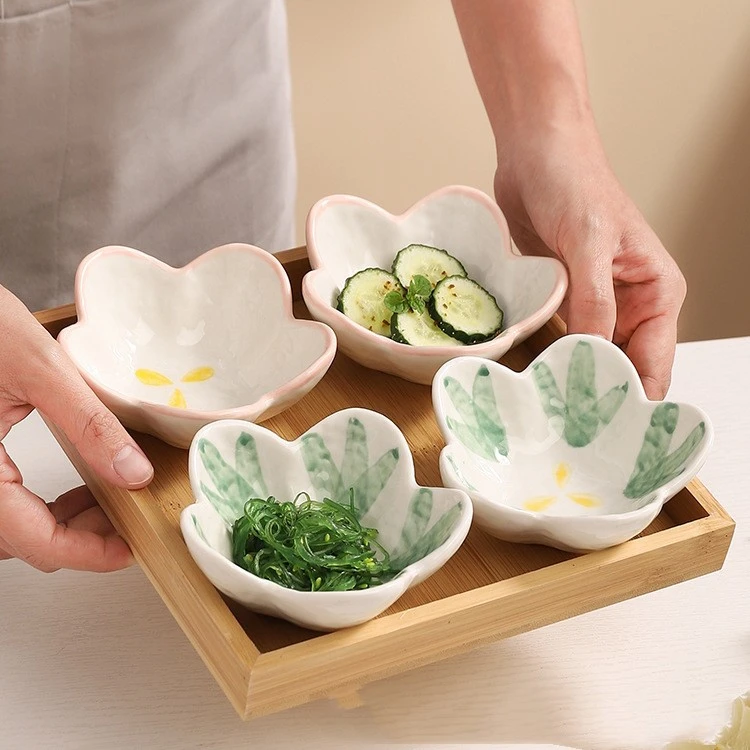 Cute Cartoon Mini Ceramic Dishes Japanese Style