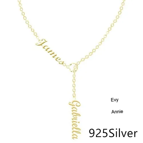 Multi Name Necklace