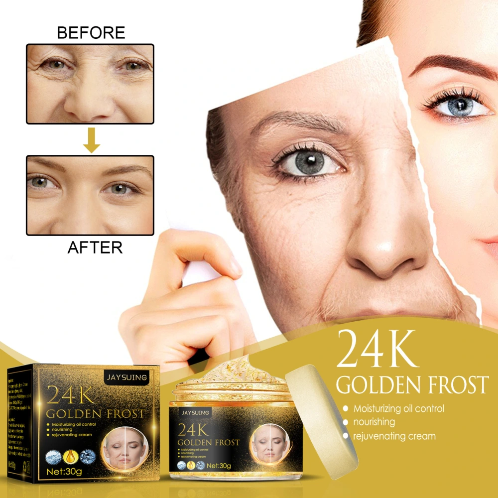 24K Gold Face Cream To Lift And Firm The Face