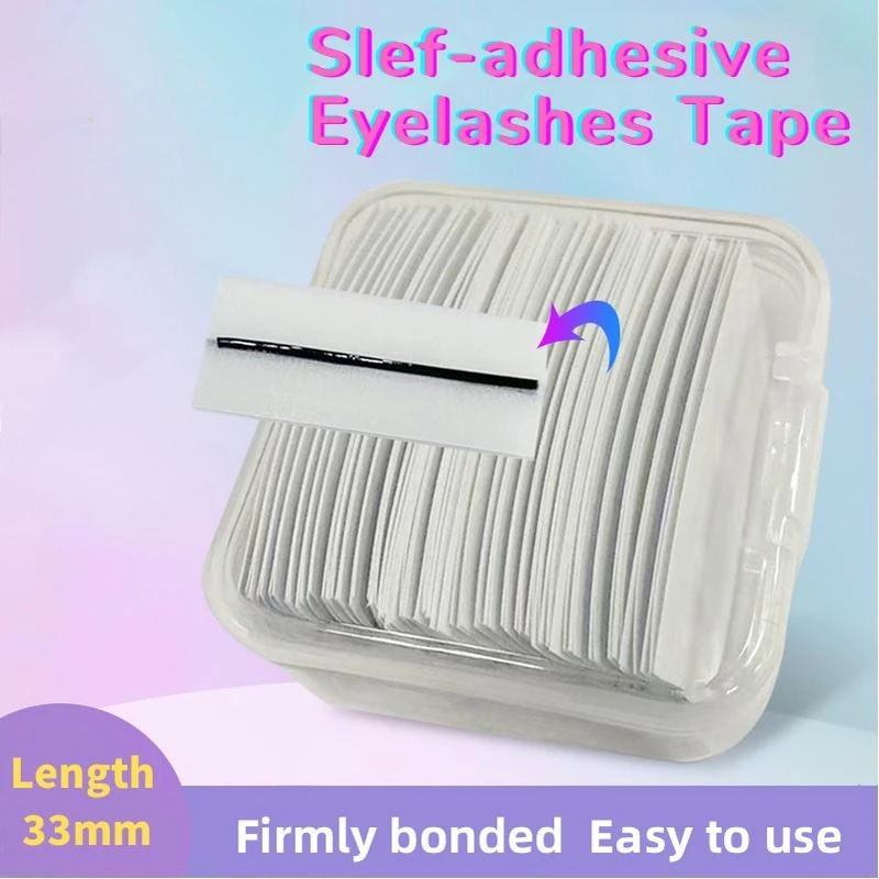 Self Adhesive Jelly Strip Glue Free False Eyelash Paste