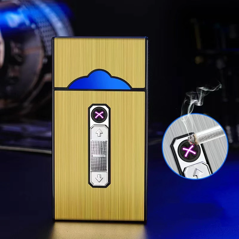 Cigarette Case Rechargeable Cigarette Lighter