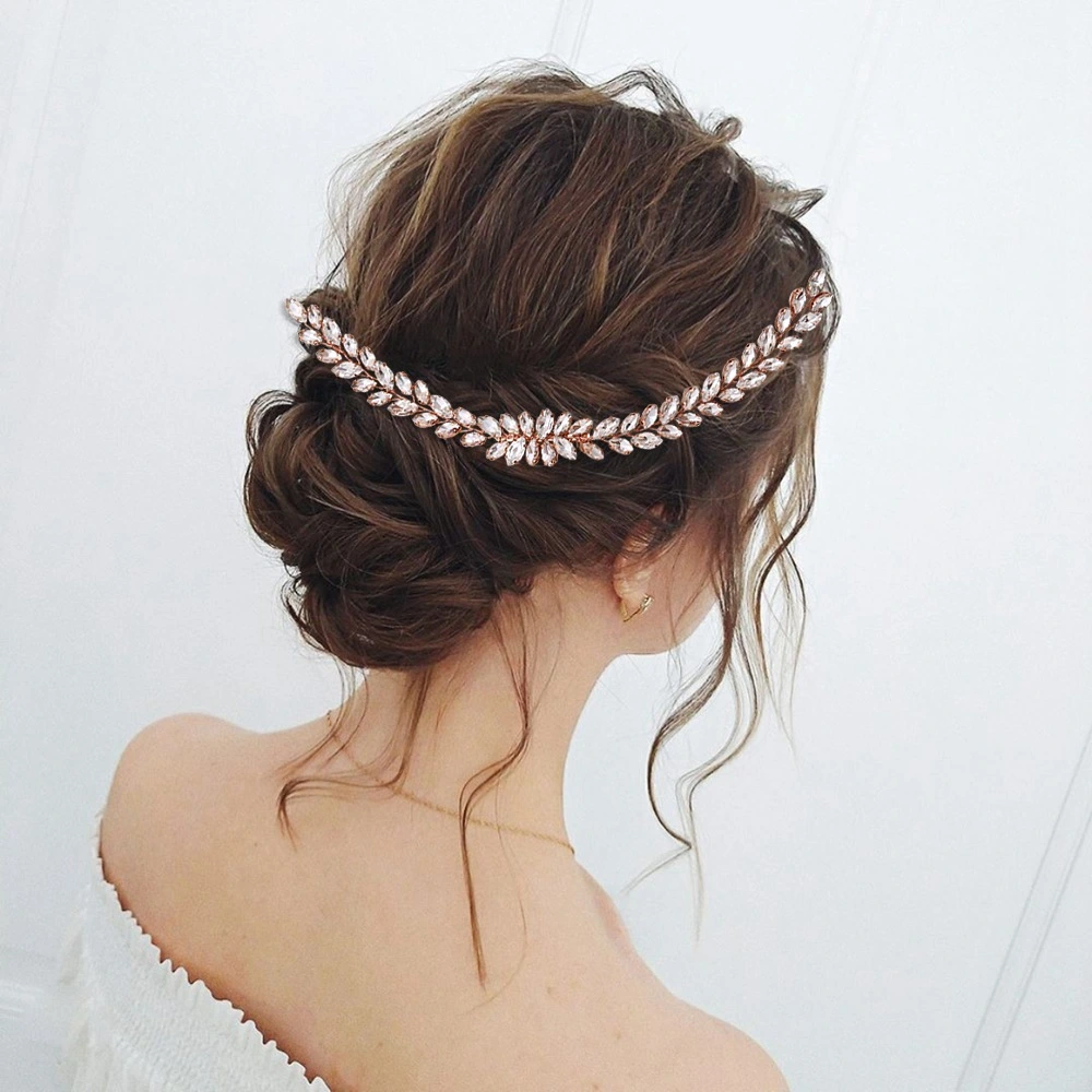 Simple Wind Angel's Wings Hair Ornaments Bride's Headdress Diamond Hair Combs