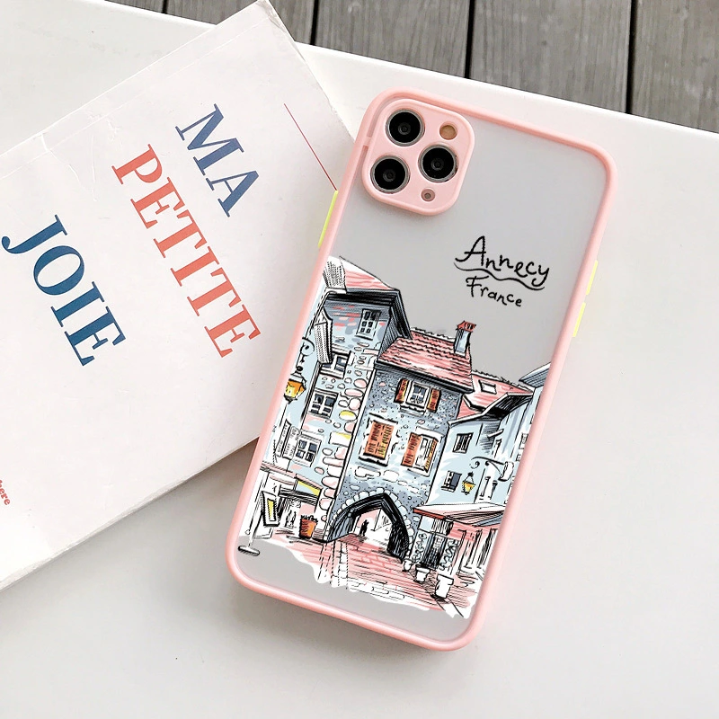 Skin Feeling Street View Mobile Phone Shell