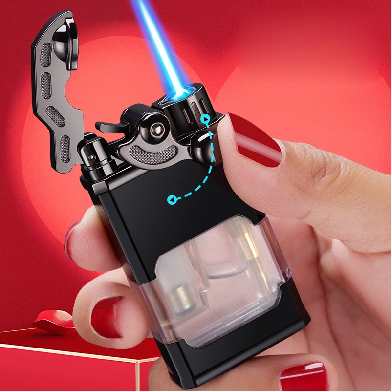 Rocker Arm Transparent Window Luminous Direct Lighter